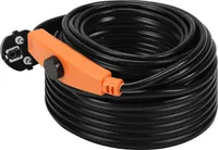 SWANEW Topný kabel ochrana proti mrazu topný kabel ochrana proti mrazu topný kabel stopa potrubí samoregulační s termostatem 18m 288W