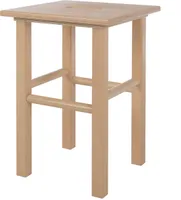 Holzhocker aus Hartzholz, Arbeitshocker, Sitzhocker, Schemel, Kinderhocker