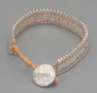 Pilgrim Damen-Armband Versilbert mattiert 19 cm