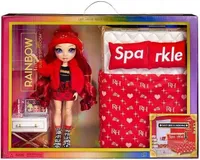 MGA Rainbow High Ruby Anderson Dorm room Schlafzimmer Set mit Bett NEW 2024