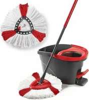 5er Set für O-Cedar/Vileda Triangle Mop Heads Microfibre Easy Wring Clean Turbo Refill Mop Replacement Head Set (für Vileda)(5 Ersatz-Mop-Köpf)