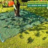 Erntenetz mit Klettverschluss 4x4m