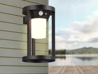 LED Solar Außenwandleuchte mit Bewegungsmelder & Dauerlicht