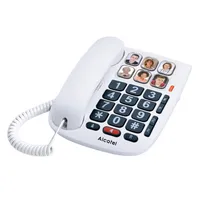 Alcatel TMAX 10 Festnetztelefon Weißes Tischtelefon