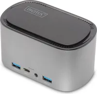 DIGITUS 11-Port USB-C Docking Station mit SSD-Gehäuse (M.2)