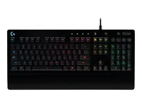 Logitech G G213 Prodigy Gaming Keyboard, Full-size (100%), Verkabelt, USB, QWERTZ, RGB-LED, Schwarz