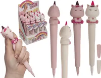 Squeeze-Kugelschreiber, Einhorn,