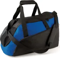 Kimood Sporttasche Reisetasche Sport Reise Fitness Umhängetasche, Größe:U, Farbe:Black/Royal Blue