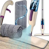 Bodenwischer Mikrofaser Mopp Wischmop Wischmopp Fliesen Reinigung Wischbezug Microfaser Mikrofaserpad Stahlstiel 125cm Fliesen Retoo