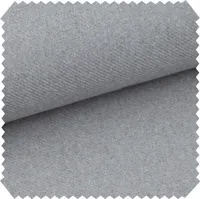 novely® exquisit CALMI Polsterstoff in Woll-Optik - Schwer Entzündbarer Möbelstoff - Melange Meterware 1lfm - Farbe: 16 Hellgrau