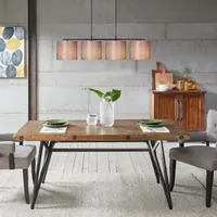 Opviq, Valiz- Valiz OPV, Schwarz,Braun, Kronleuchter, 110 x 25 cm, Metallkörper