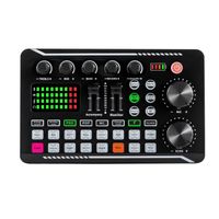 F998 Soundkarte Mixer DJ Recording Studio & Gaming 16 Sound Effekt Für Live