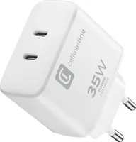 Dual Port Travel Charger 35W White (60125)