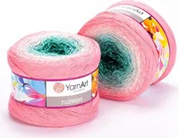 Yarn Art Flowers 292 Pink Blue Strickgarn