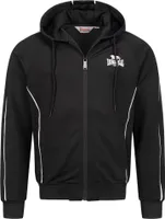 Herren Trainingsjacke mit Kapuze normale Passform ACHAVANICH Black/White L Lonsdale