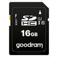 Goodram Secure Digital Speicherkarte, 16GB, SDHC, S1A0-0160R12, UHS-I U1 (Klasse 10)