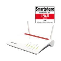 AVM FRITZ!Box 6890 LTE International - Modem Router LTE, VDSL, ADSL2+, WiFi AC MU-MIMO, Mesh, Gigabit WAN, 4 x Gigabit LAN, USB 3.0, PBX, VoIP, DECT-Basis, englische Schnittstelle