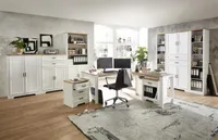 Büro-Set Arbeitszimmer Kombi Komplettset Büroprogramm "Jillana VI" (10-teilig)