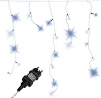 VOLTRONIC 600 LED kaltweiß Lichterkette Weihnachtsbeleuchtung Eisregen Deko