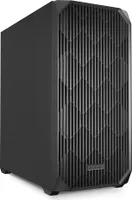 Sharkoon AK3 PC-Gehäuse Midi Tower ATX Schwarz mit USB Typ-C