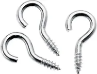 Schraubhaken verzinkt offen 8x3 mm 24 Stück