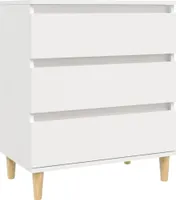 Kredens biały 60x35x70 cm materiał drewnopochodny