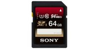 Sony 64GB SDXC, 64 GB, SDXC, Klasse 4, Mehrfarben