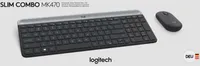 Logitech Desktop MK470 Wireless compact [DE] czarny