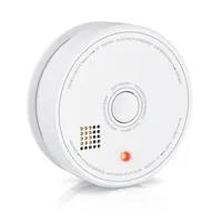 Brandson Rauchmelder - 9V Blockbatterie – Smoke Detector - wechselbare Batterie – Gerät wiederverwendbar - DIN EN 14604 2005 / AC: 2008 – LED – Batteriewarnung