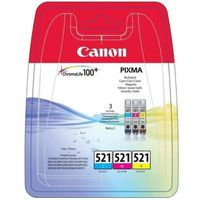 Canon CLI-521 Multipack Tricolor Druckerpatrone farbig