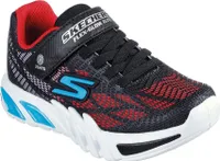 Skechers FlexGlow EliteVorlo K der Masche Schlupf Auf Licht Oben Turnschuhe Schwarz Rot – 13 Großbritannien - 32 EU - 1 USA / Schwarz Rot