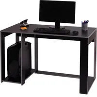 Schreibtisch MCW-J26, Computertisch Bürotisch, 120x60x76cm  schwarz-grau