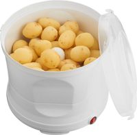 Melissa 16220007 Kartoffelschälmaschine - Elektrischer Kartoffelschäler mit Edelstahlreibe