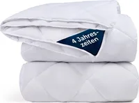 Blumtal 4-sezónní přikrývka 200x220 cm - čtyřsezónní přikrývka, kterou lze zapnout dohromady - letní přikrývka + zimní přikrývka