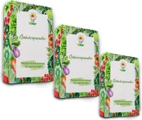 Samen Gemüsesamen Gemüsesamenset Gemüsesorten Gemüseparadies 3 Packungen Gurke Karotten Petersilie Tomate