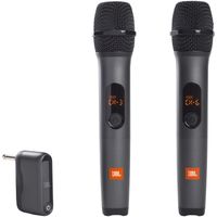 JBL JBLWIRELESSMIC, Karaoke-Mikrofon, Kabellos, Bluetooth/Wi-Fi, 470 – 960, Schwarz, Kunststoff