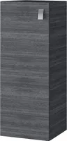 Planetmöbel Midischrank 32cm Anthrazit Badmöbel Gäste WC Seitenschrank