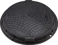 Schachtabdeckung Kanaldeckel Schachtdeckel DN600/750 A15 Eko™ Schwarz