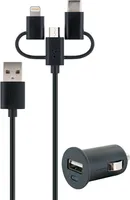 Schwaiger LSET1000 513 - Auto - Zigarettenanzünder - 3 A - 1 m - Schwarz