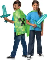 Cape Creeper Minecraft mit Schwert