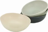 CreaTable, 22141, Pietra Bunt, Mehrzweckschale 4-tlg, Steinzeug