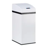 relaxdays Sensor Mülleimer 7,0 l weiß