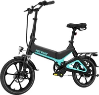 HITWAY E Bike Elektrofahrrad, 7,8 Ah/36V Li-Akku,16 Zoll, E-Bike mit Heckmotor 280.8 Wh, 35–70 km Faltbares Elektrofahrrad für Damen und Herrn