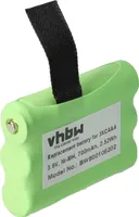 vhbw Akku kompatibel mit Motorola SX600, SX800, SX800R, SX500R, FV300, FV500, FV700, SX900, FV700R Funkgerät, Walkie Talkie (700 mAh, 3,6 V, NiMH)
