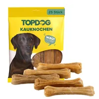 TOPDOG Kauknochen - Kausnack für Hunde - 25 Stück