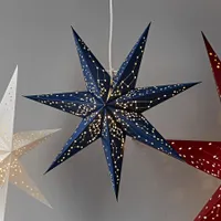 Gwiazda wisząca niebieska GALAXY 60 cm