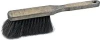 Handfeger Holz dunkel Rosshaar, natur/schwarz (1 Stück)
