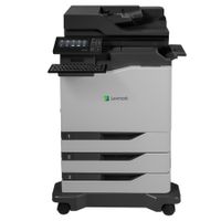 Lexmark CX820dtfe, Laser, Farbdruck, 1200 x 1200 DPI, A4, Direktdruck, Schwarz, Weiß