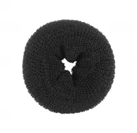 hairdonut 9 cm čierny