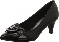 Tamaris Pumps, Absatz bis 45 mm in schwarz, Gr. 36